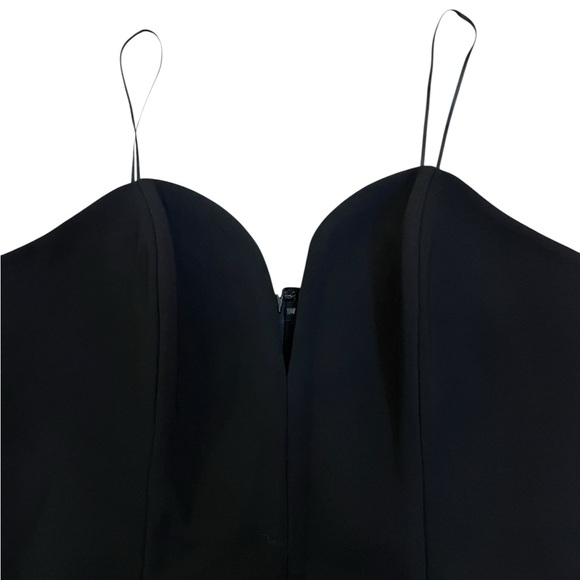 REVOLVE Amanda Uprichard Cherri Gown in Black Size Medium - Picture 6 of 12